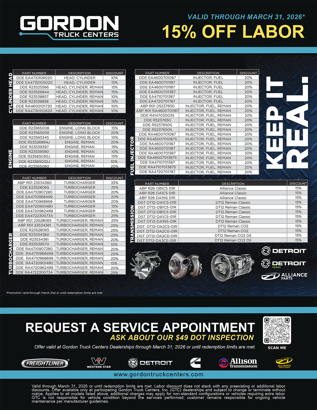 Western Star Service Specials page 5